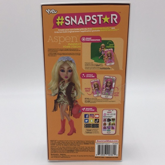 Snapstar Aspen Fashion Doll with Accessories Blonde - Picture 5 of 11